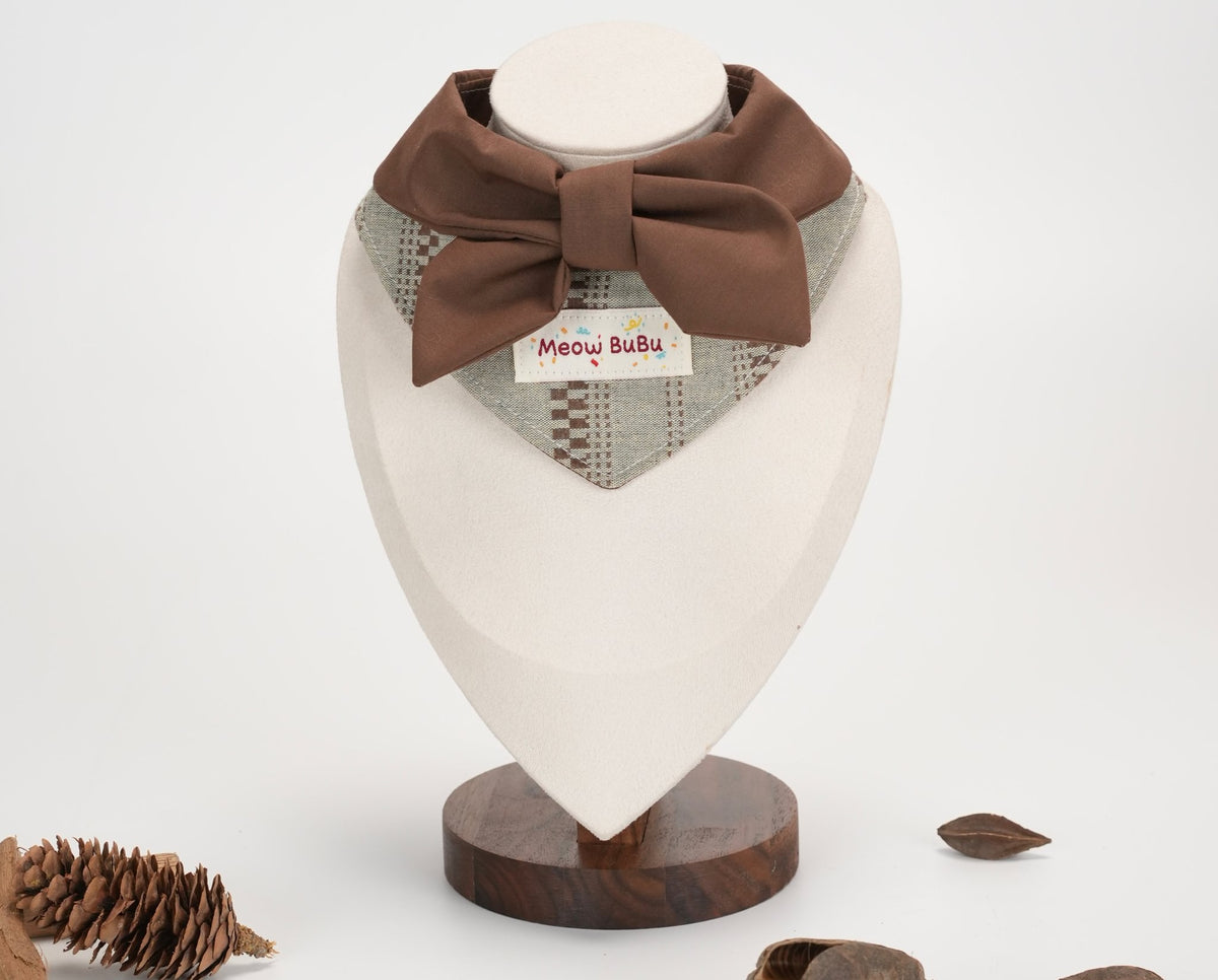 Autumn Woods Sailor Collar on a mannequin