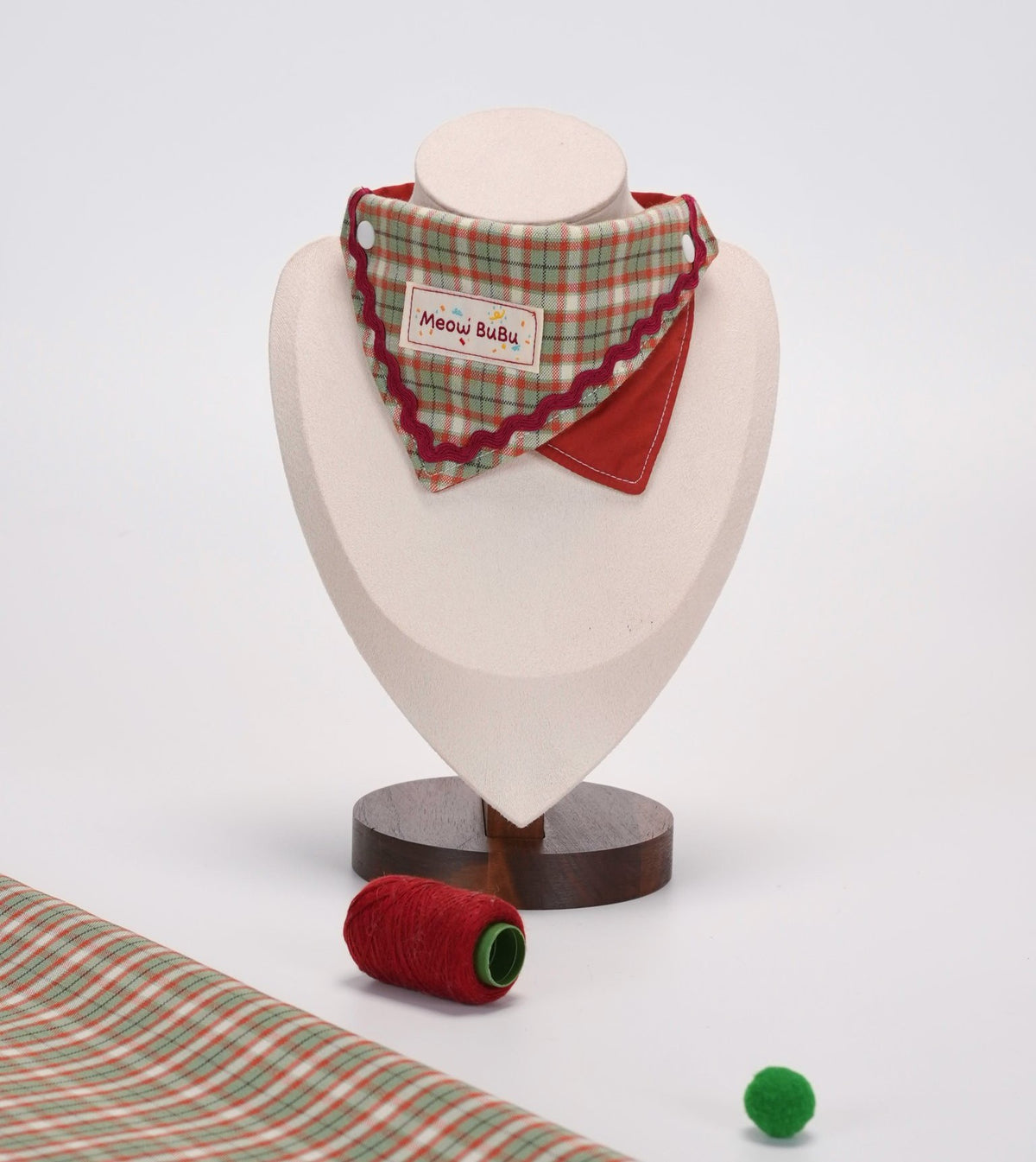 Forest & Flame Bandana on a mannequin