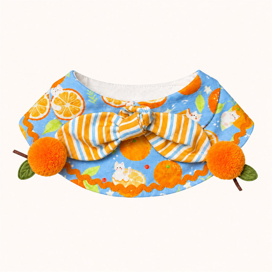 Lucky Orange Pet Bib