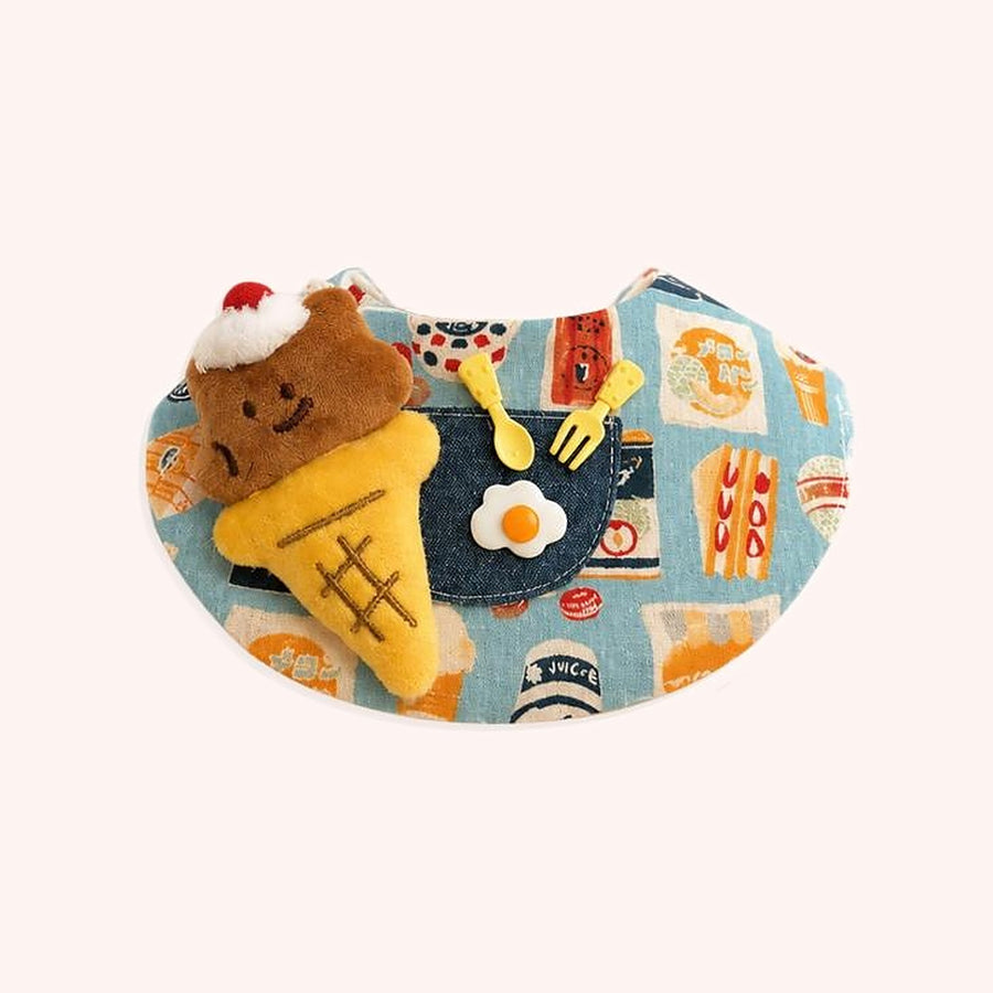 Ice Cream Cone Pet Bib