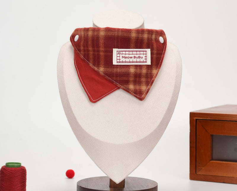 New Year Red Bandana on a mannequin