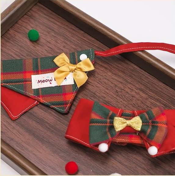 Holiday Tartan bandanas