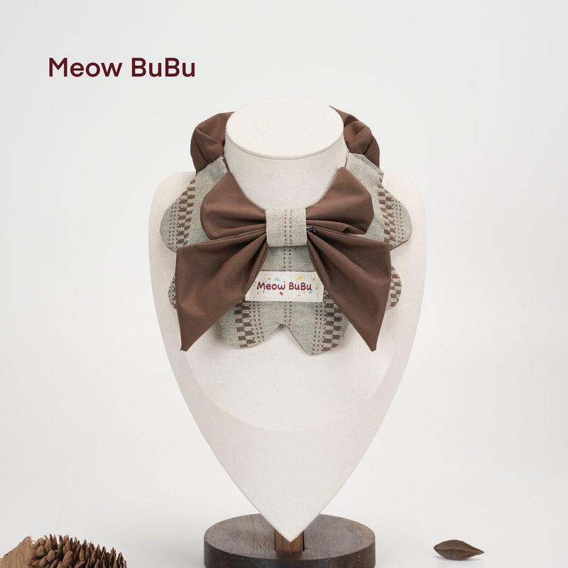 Autumn Woods petal bib style