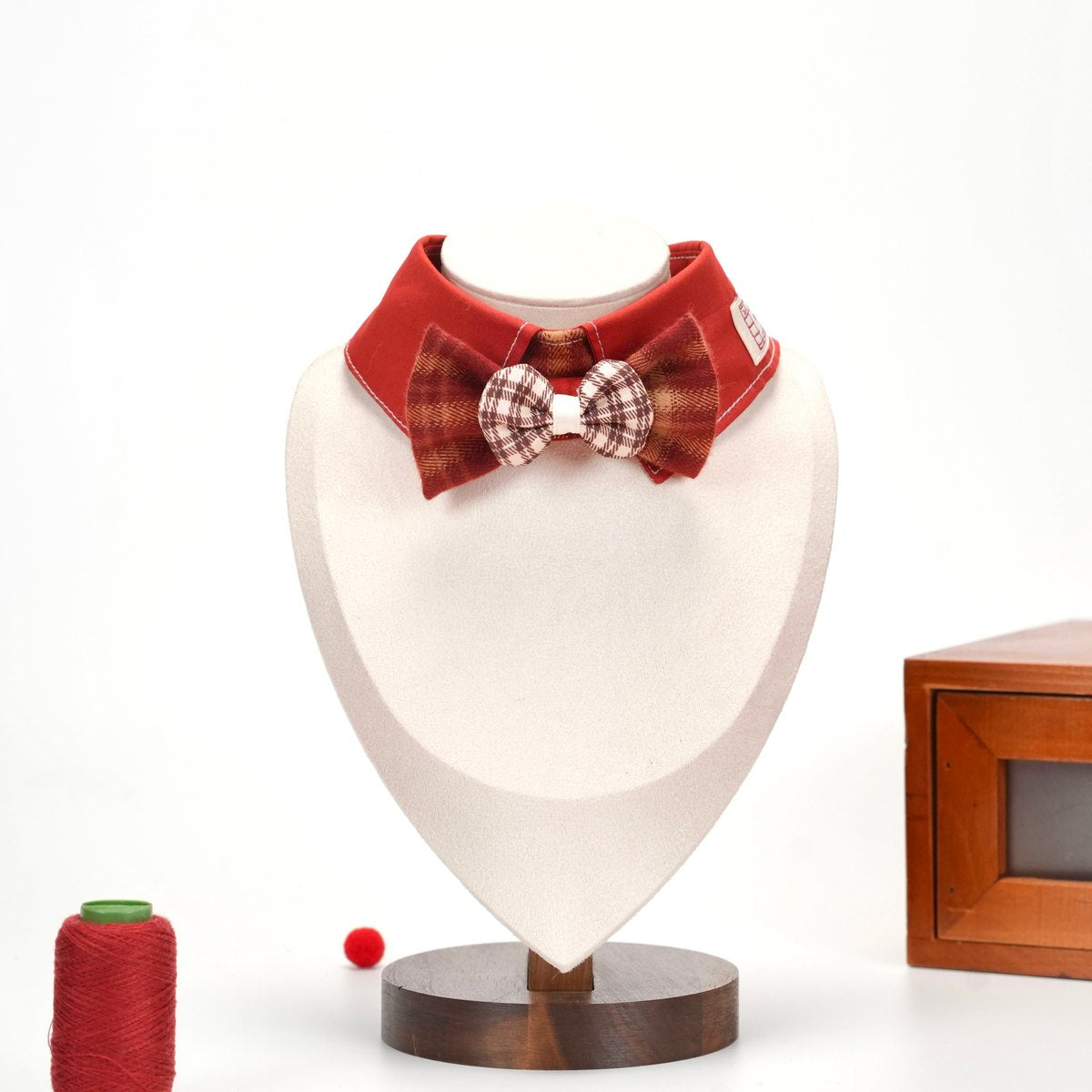New Year Red bow tie style